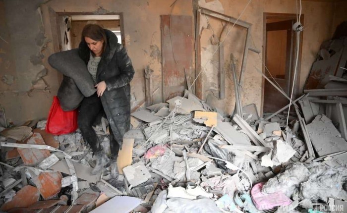 Partlayışdan sonra Xarkov şəhəri -DƏHŞƏTLİ GÖRÜNTÜLƏR